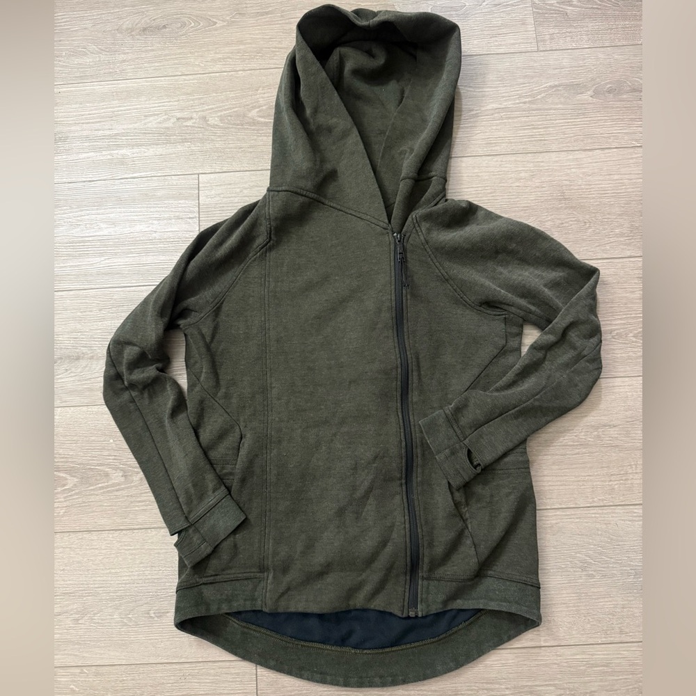 Nike Olive Hooded Jacket Women’s S